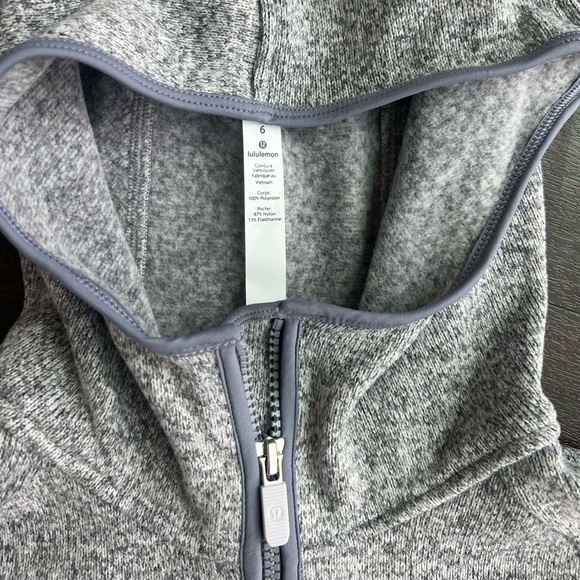 SOLD!     NWT Lululemon Fleece & Thank You Pullover Hoodie Sweatshirt - Picture 9 of 9